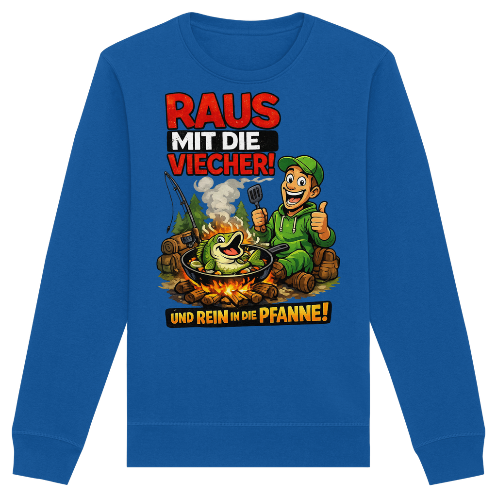 Raus Mit- Rein Pfanne - Premium Sweatshirt