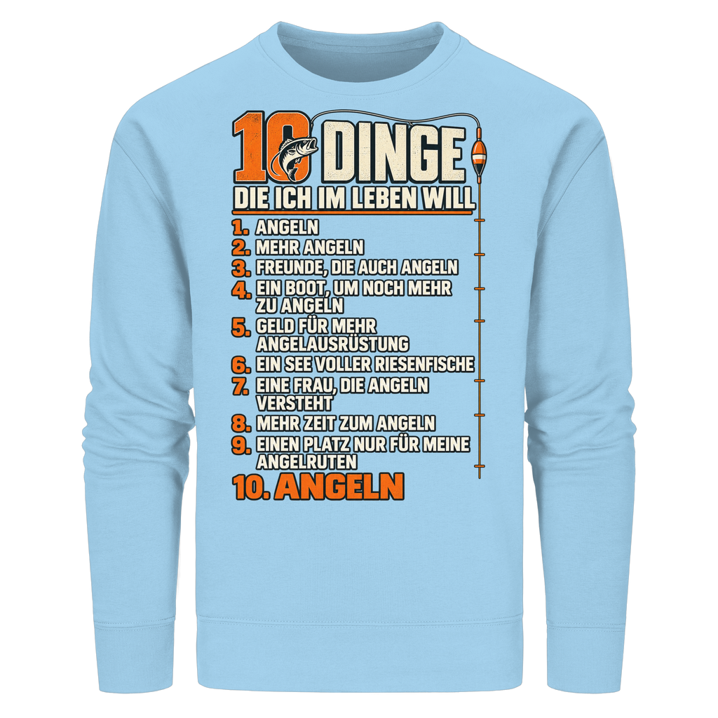 10 Dinge - Premium-Sweatshirt
