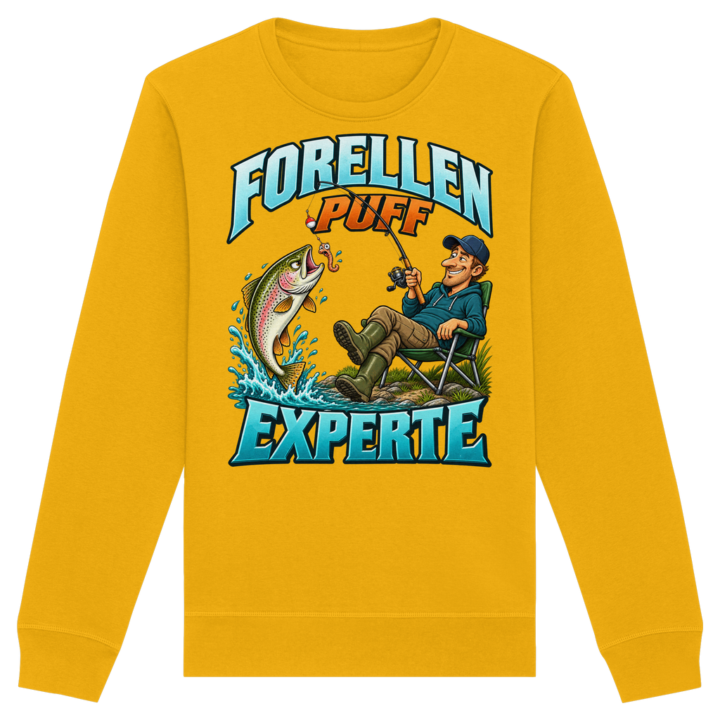 Forellen Puff Experte - Premium-Sweatshirt