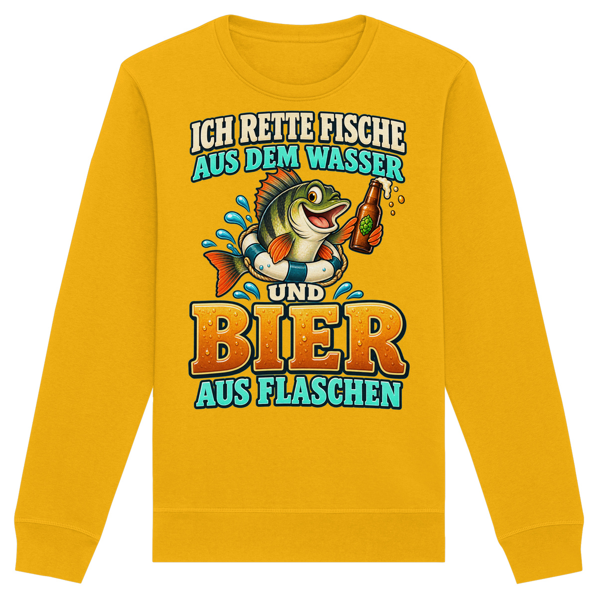 Ich Rette Fische - Premium-Sweatshirt