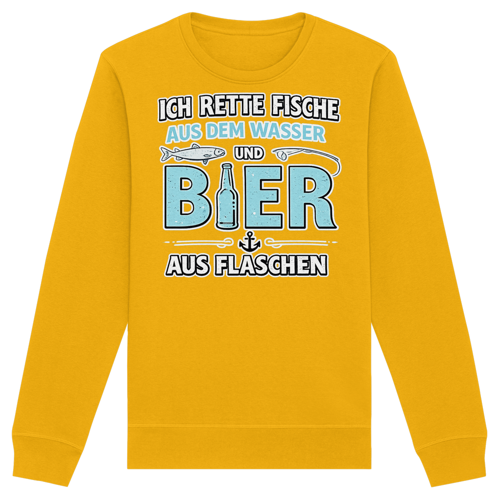 Ich Rette Fische - Premium Sweatshirt