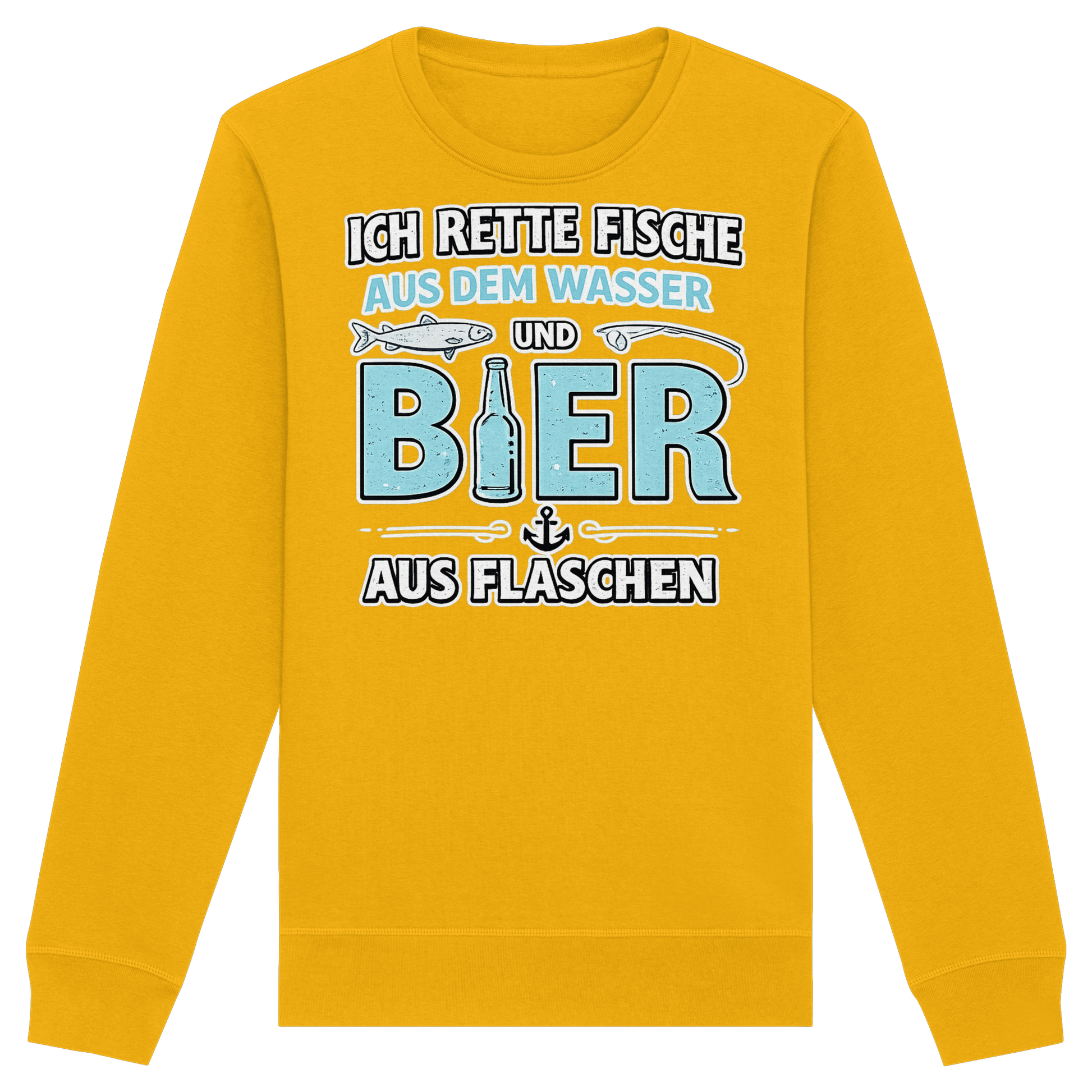 Ich Rette Fische - Premium Sweatshirt