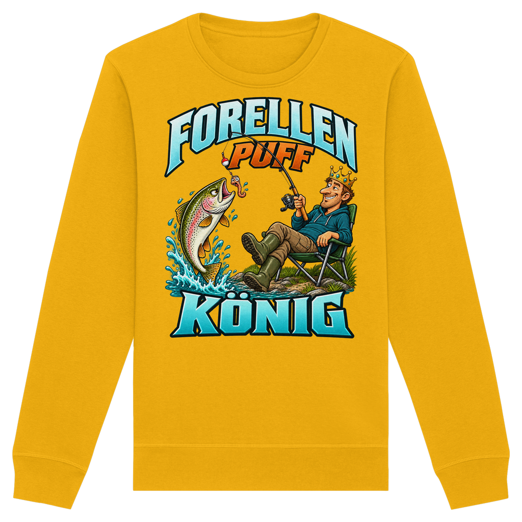 Forellen Puff König - Premium-Sweatshirt