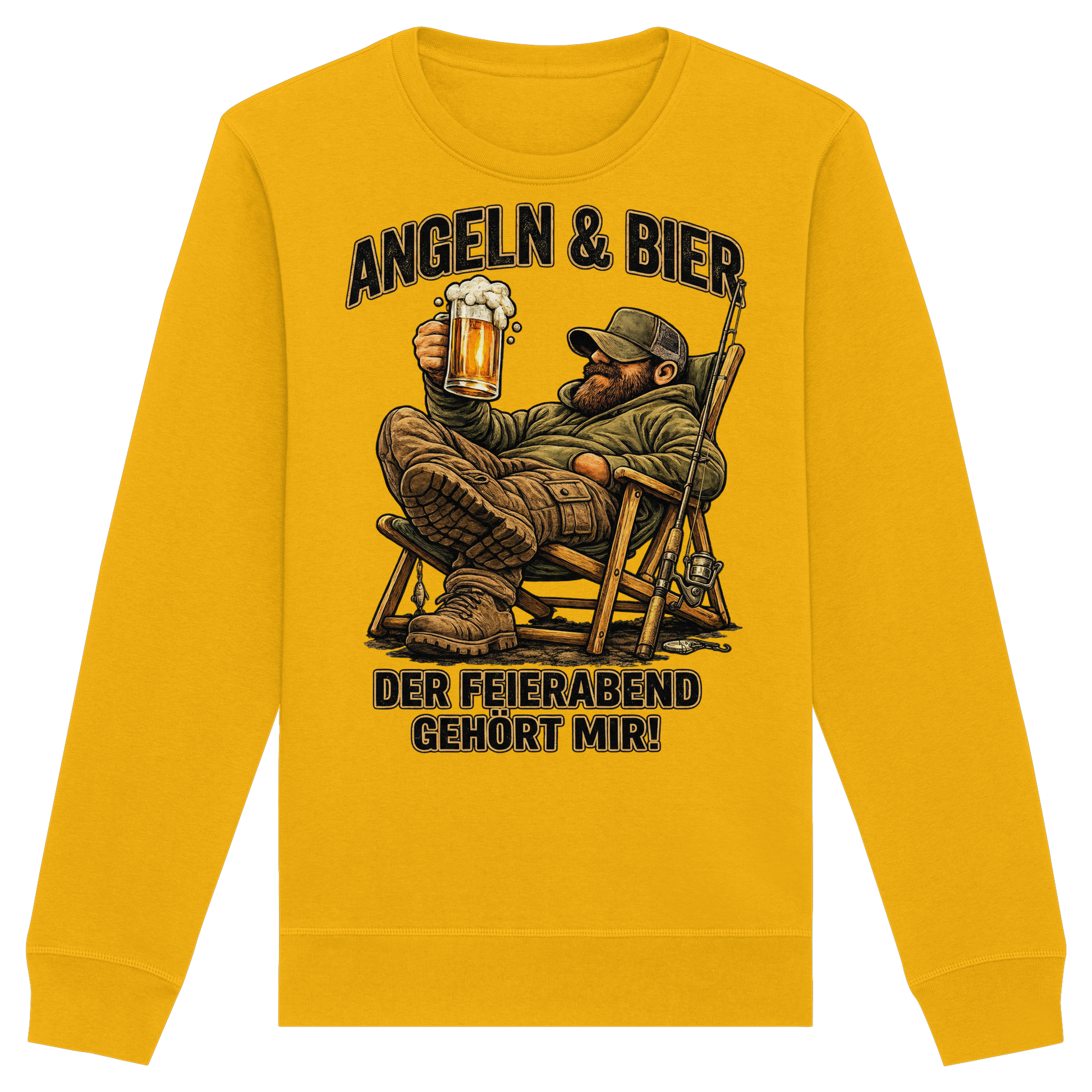 Angeln & Bier - Premium Sweatshirt
