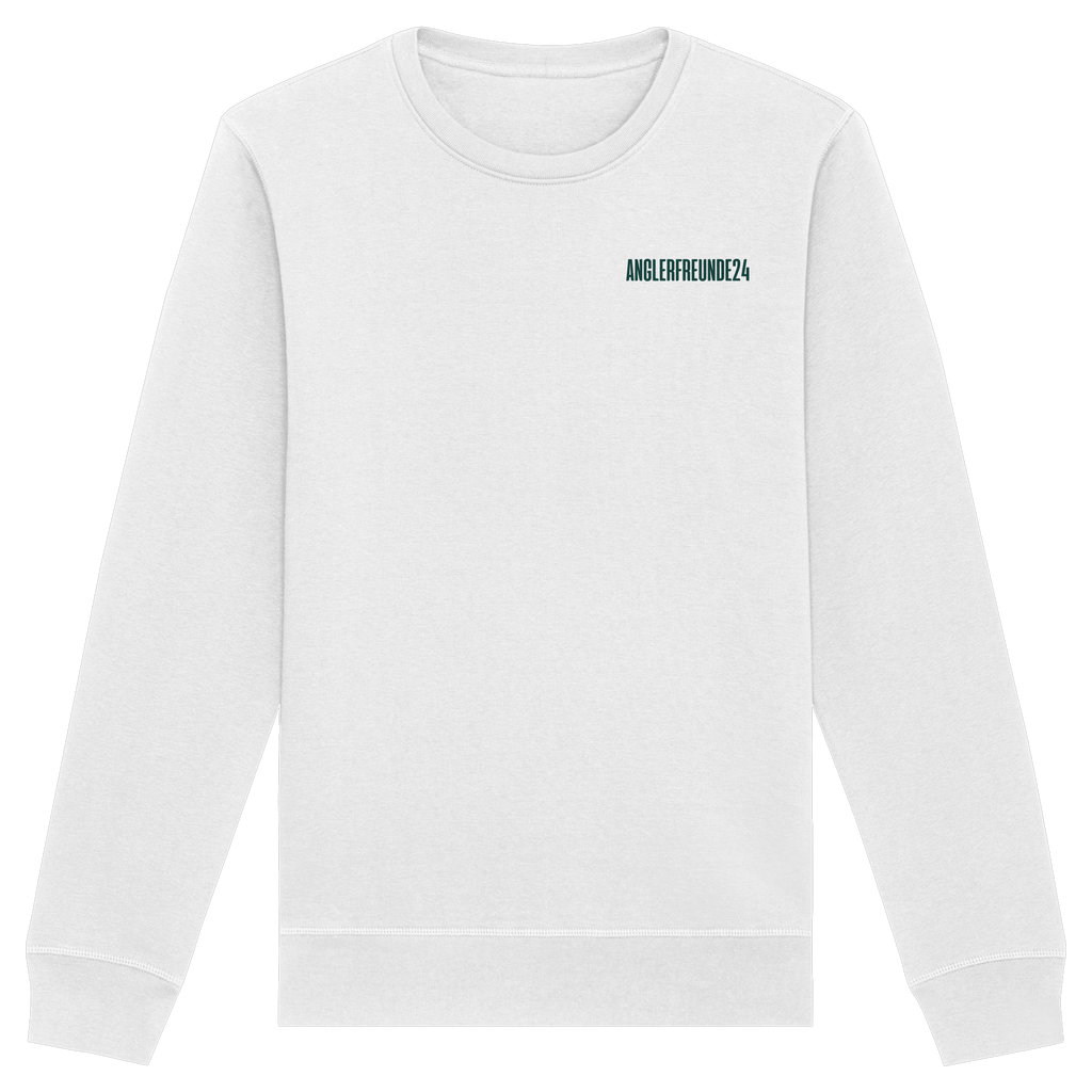 Anglerfreunde24 Logo Grün - Premium Sweatshirt