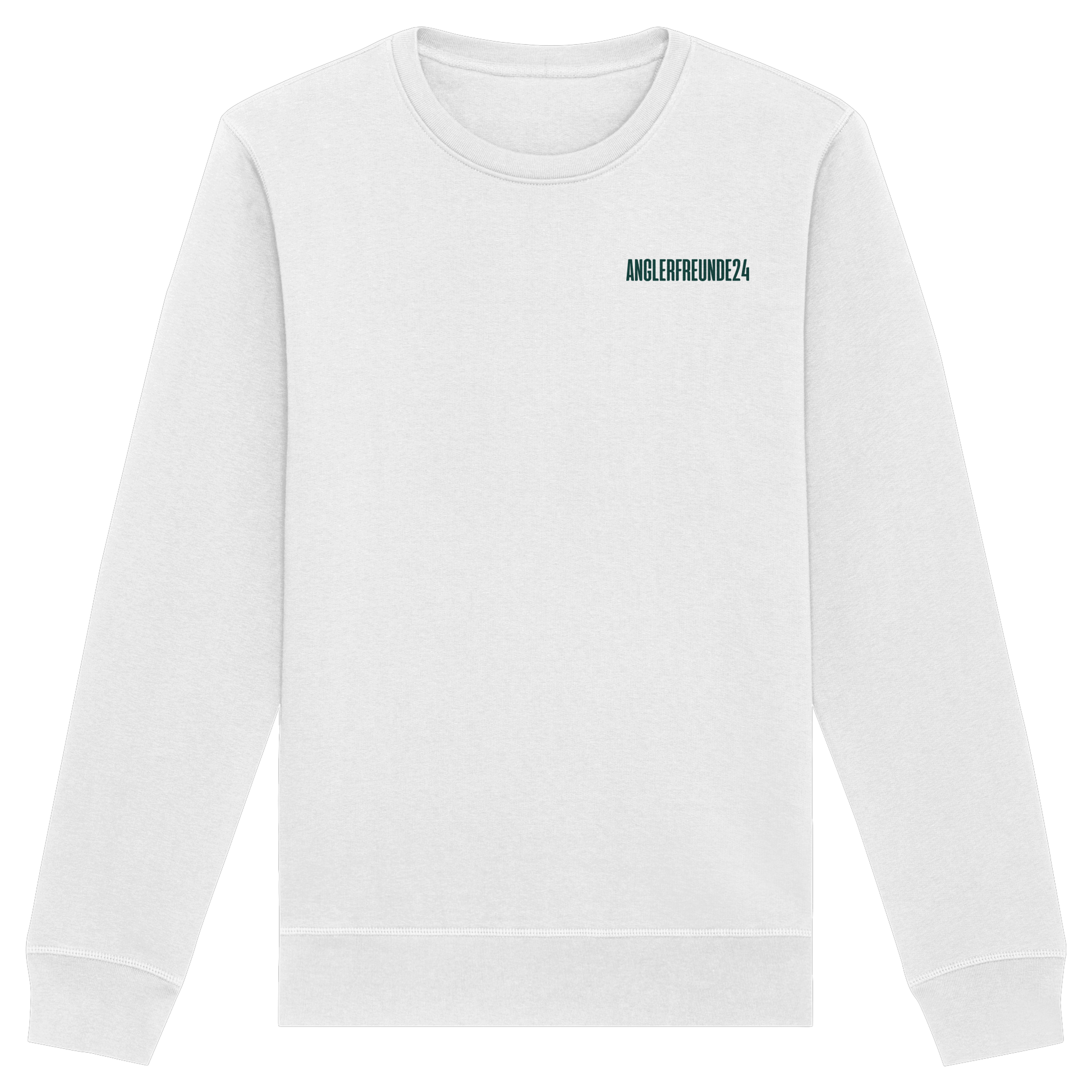 Anglerfreunde24 Logo Grün - Premium Sweatshirt