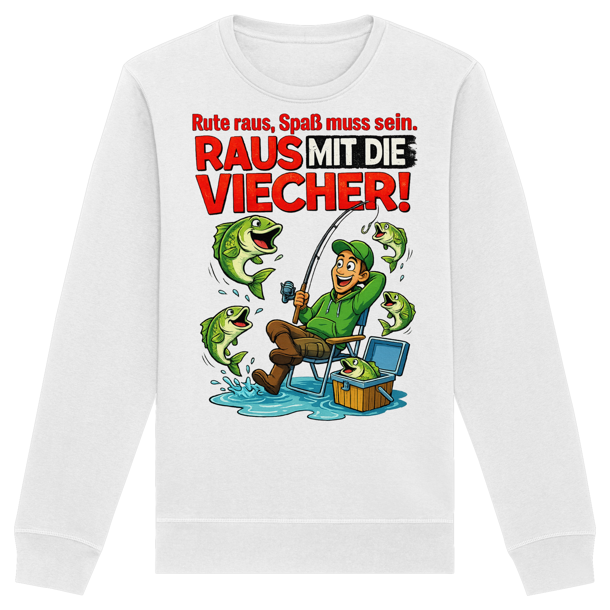 Raus Mit Die Viecher  - Premium Sweatshirt
