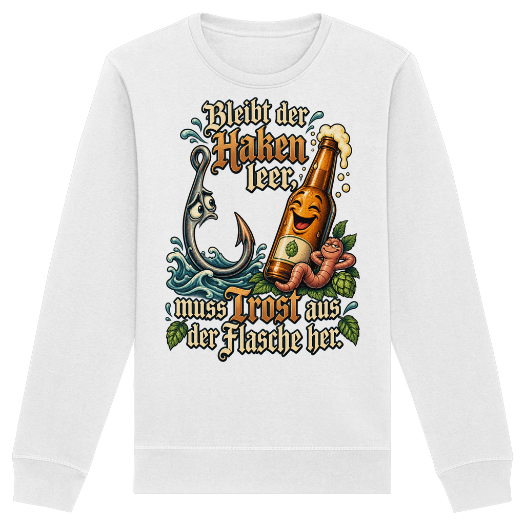 Bleibt der Haken leer - Premium-Sweatshirt