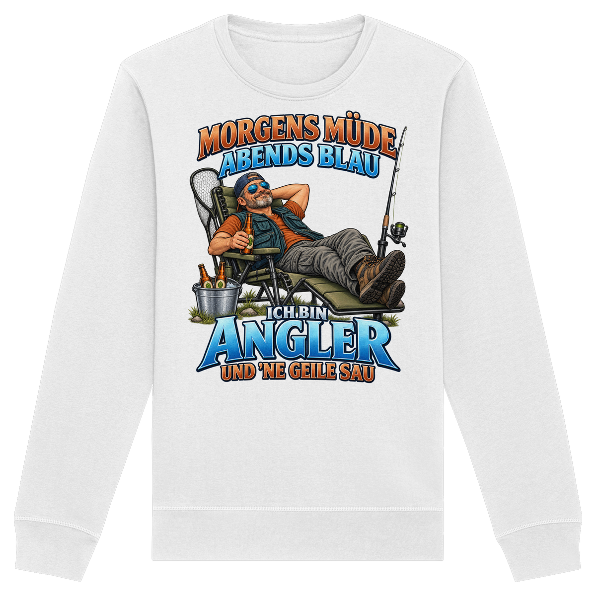 Morgens Müde - Premium-Sweatshirt