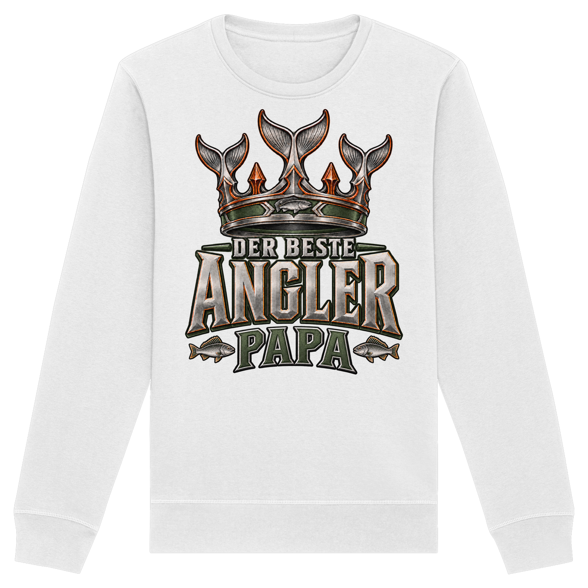 Der Beste Angler Papa - Premium-Sweatshirt