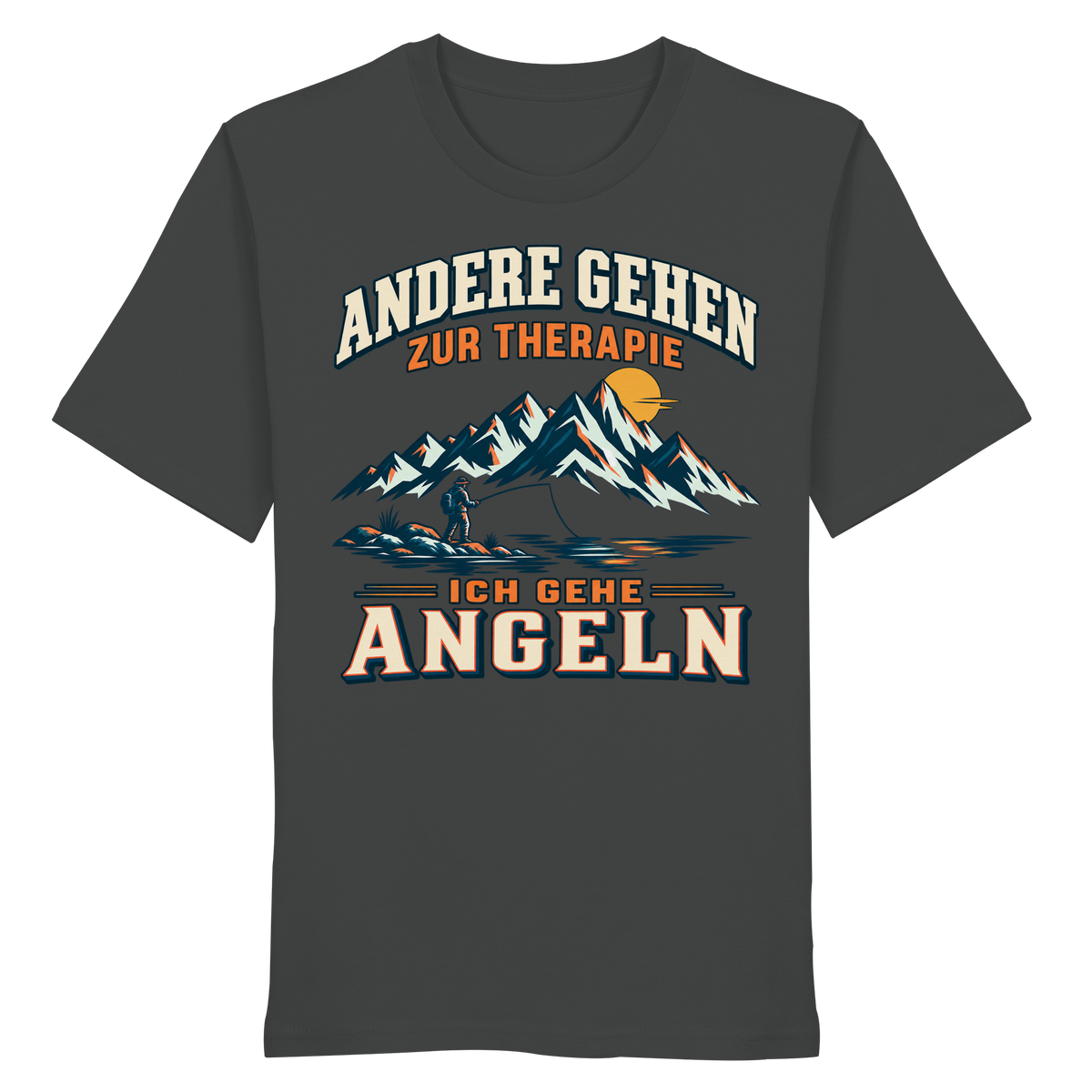 Therapie Angeln - Premium-Shirt