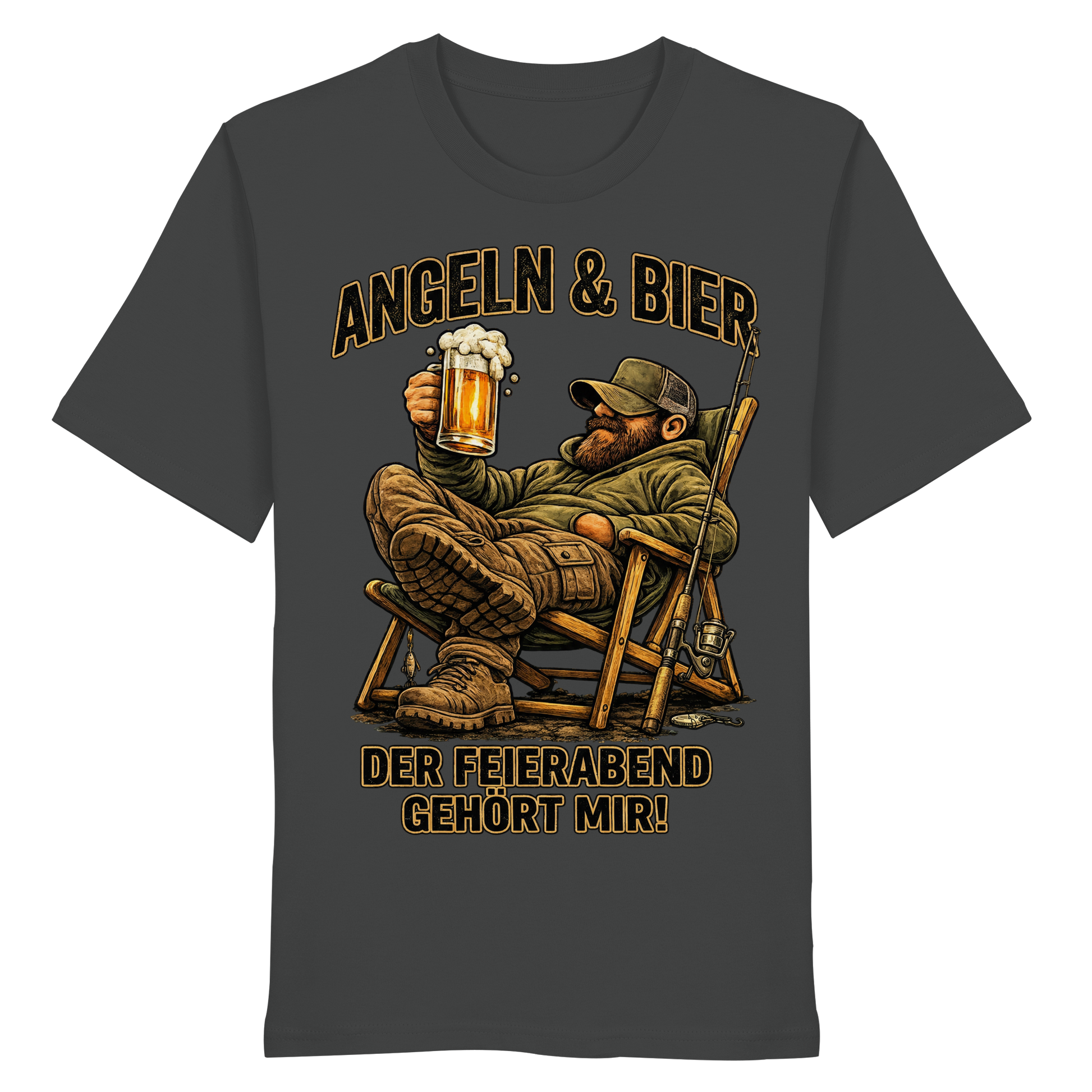 Angeln & Bier - Premium Shirt