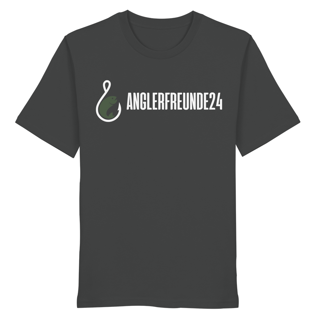 Anglerfreunde24 Weiß - Premium Shirt