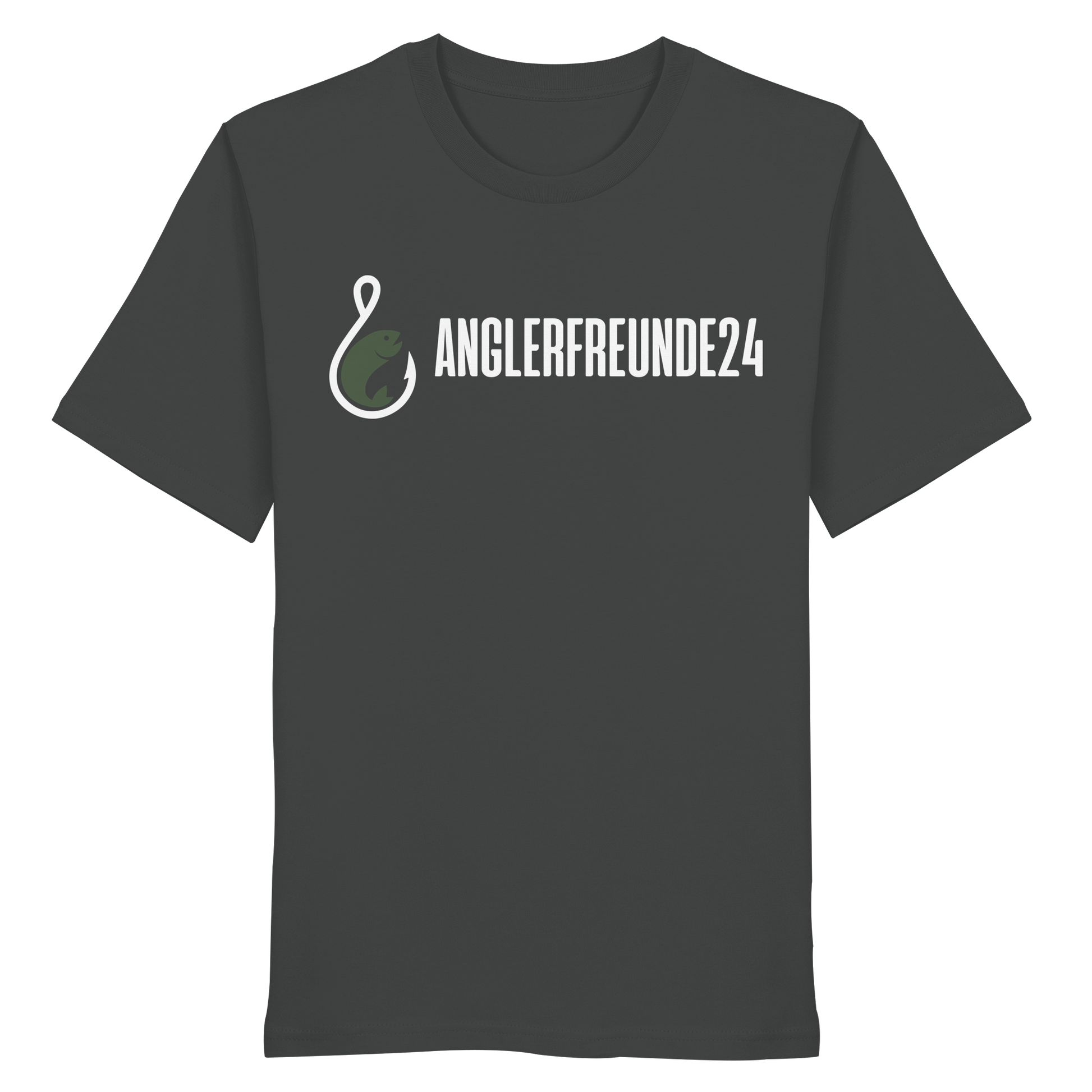 Anglerfreunde24 Weiß - Premium Shirt