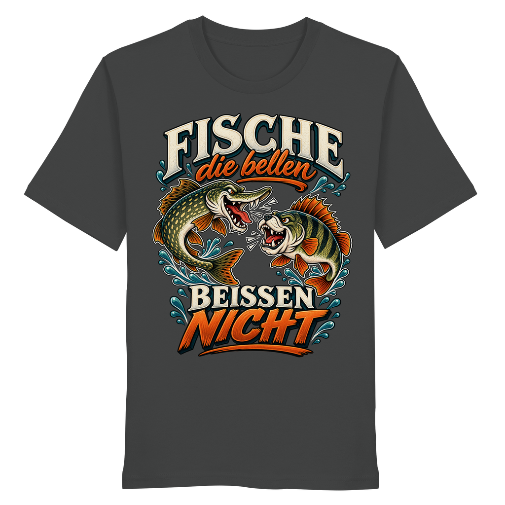 Fische die Bellen - Premium-Shirt