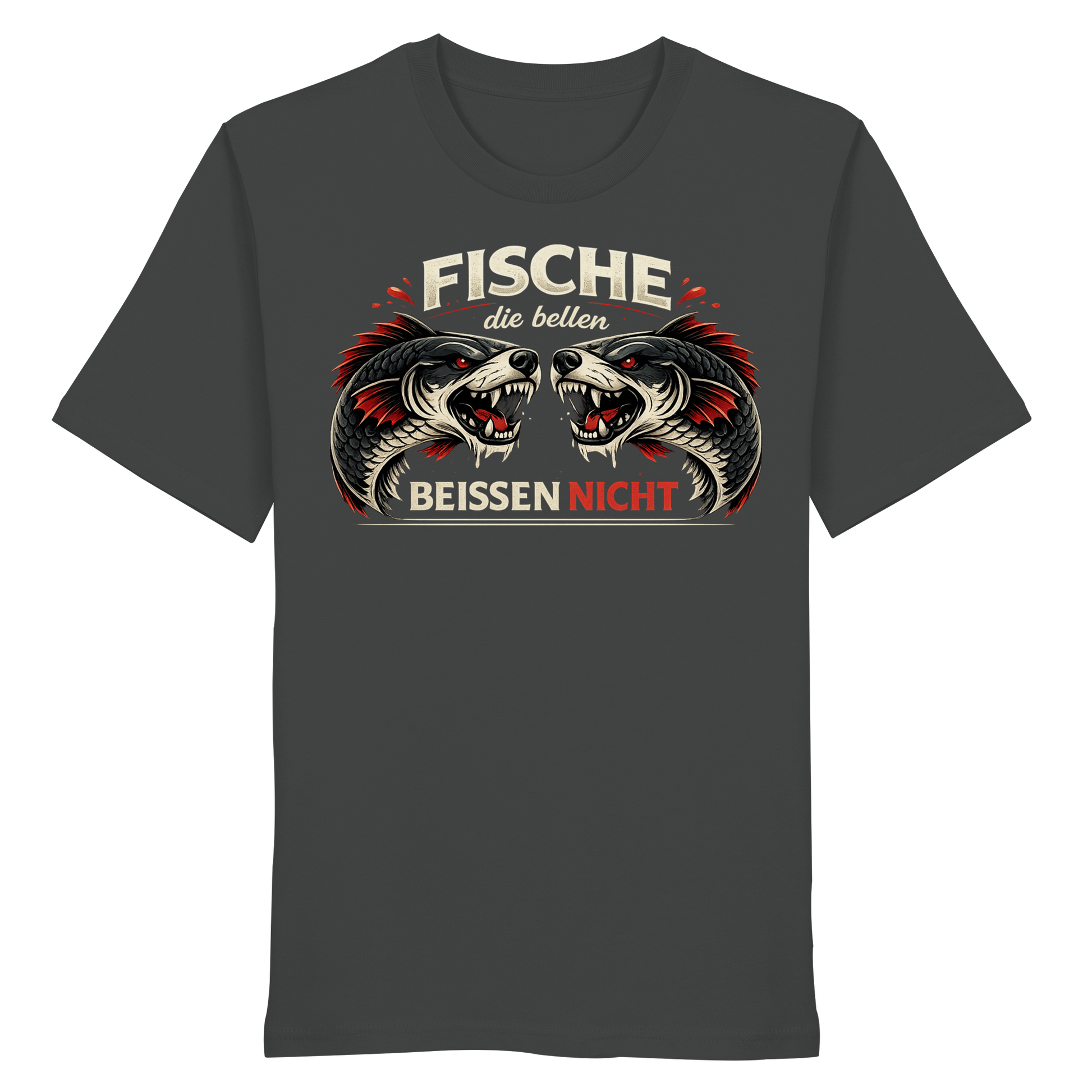 Fische die Bellen - Premium Shirt