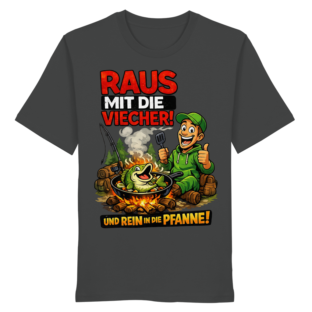 Raus Mit- Rein Pfanne - Premium Shirt