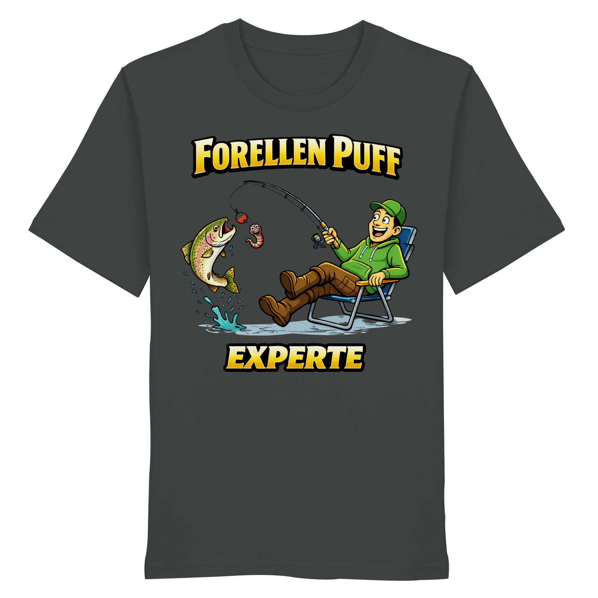 Forellen Puff Experte - Premium Shirt