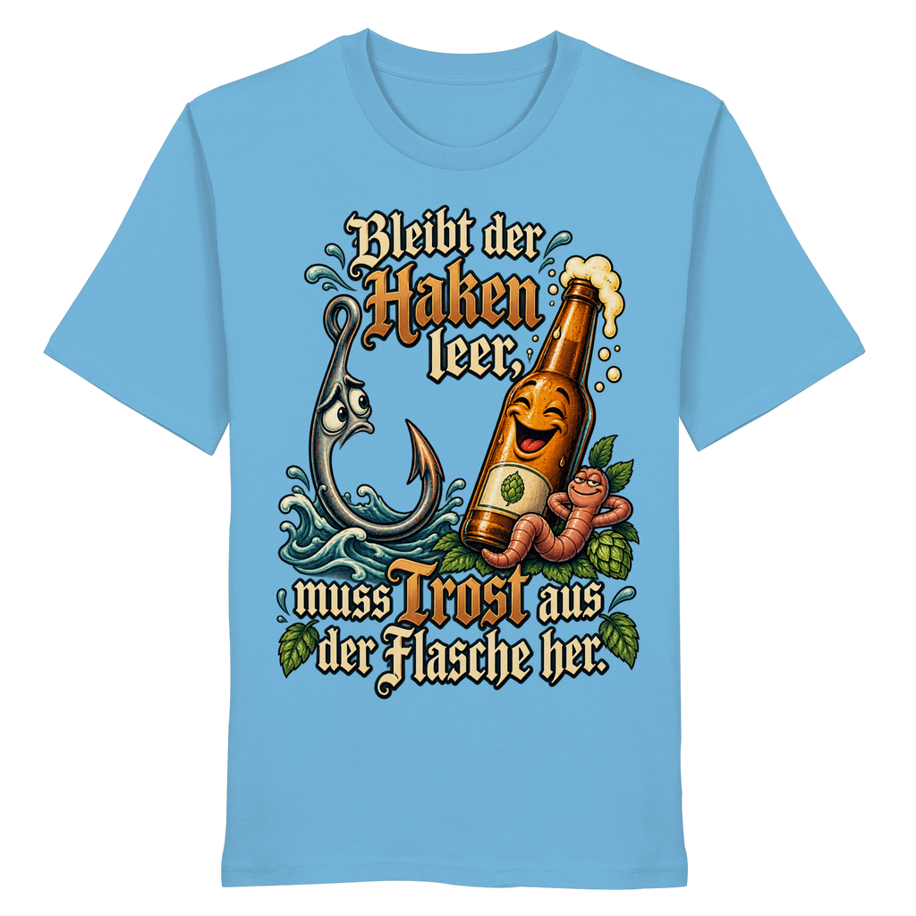 Bleibt der Haken leer - Premium-Shirt