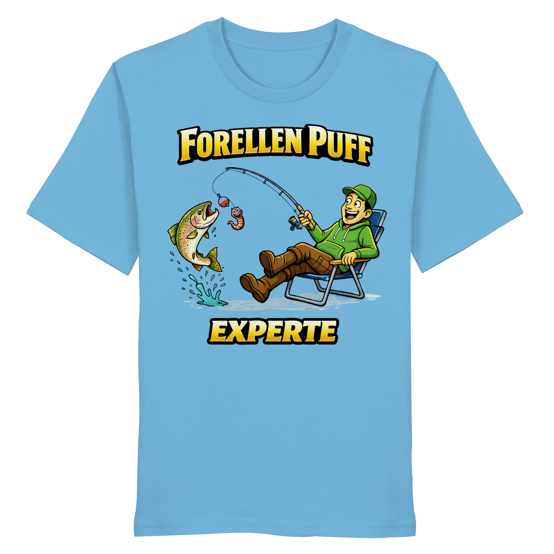 Forellen Puff Experte - Premium Shirt