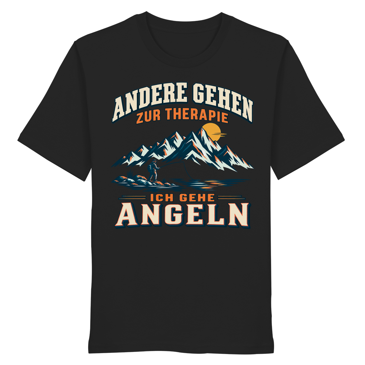 Therapie Angeln - Premium-Shirt