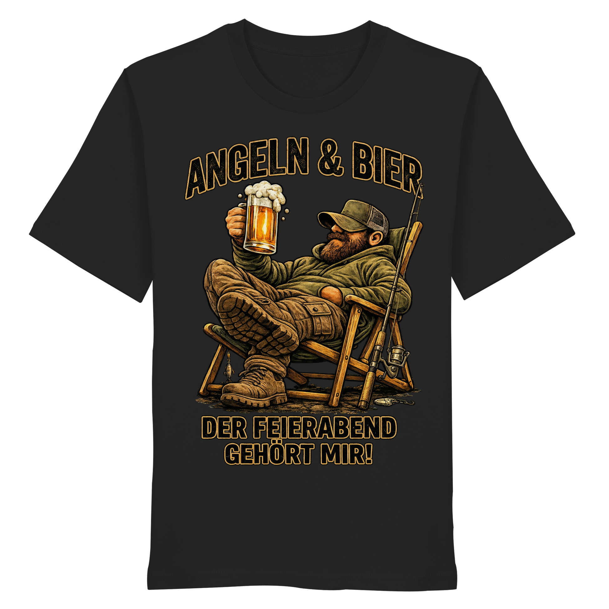 Angeln & Bier - Premium Shirt