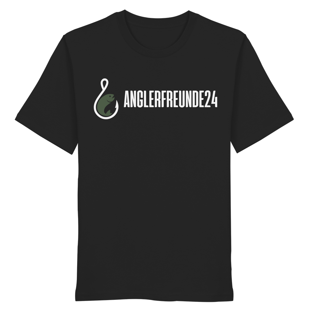 Anglerfreunde24 Weiß - Premium Shirt