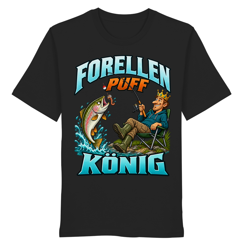 Forellen Puff König - Premium-Shirt