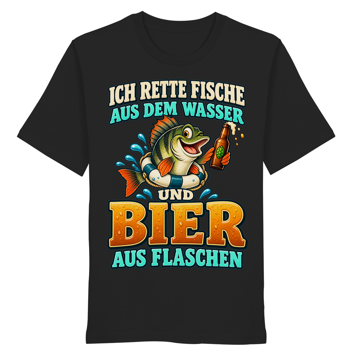 Ich Rette Fische - Premium-Shirt