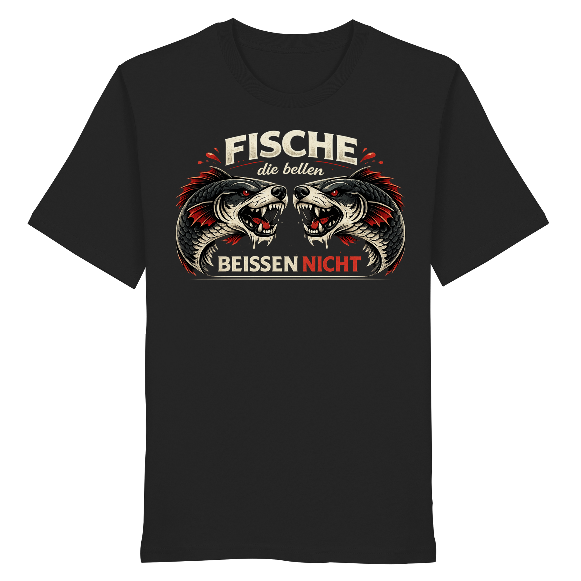 Fische die Bellen - Premium Shirt