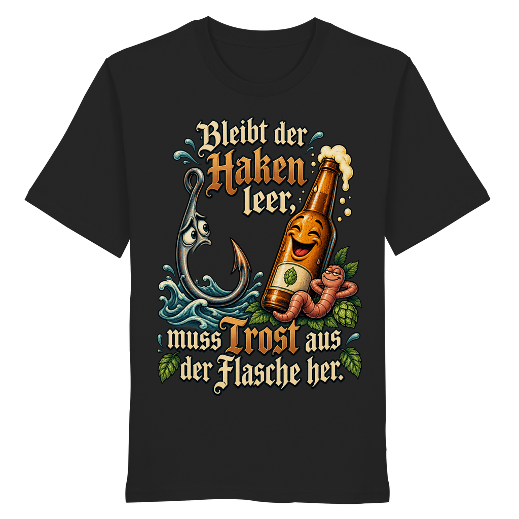 Bleibt der Haken leer - Premium-Shirt