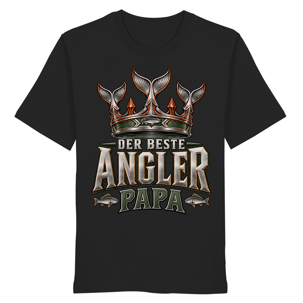 Der Beste Angler Papa - Premium-Shirt