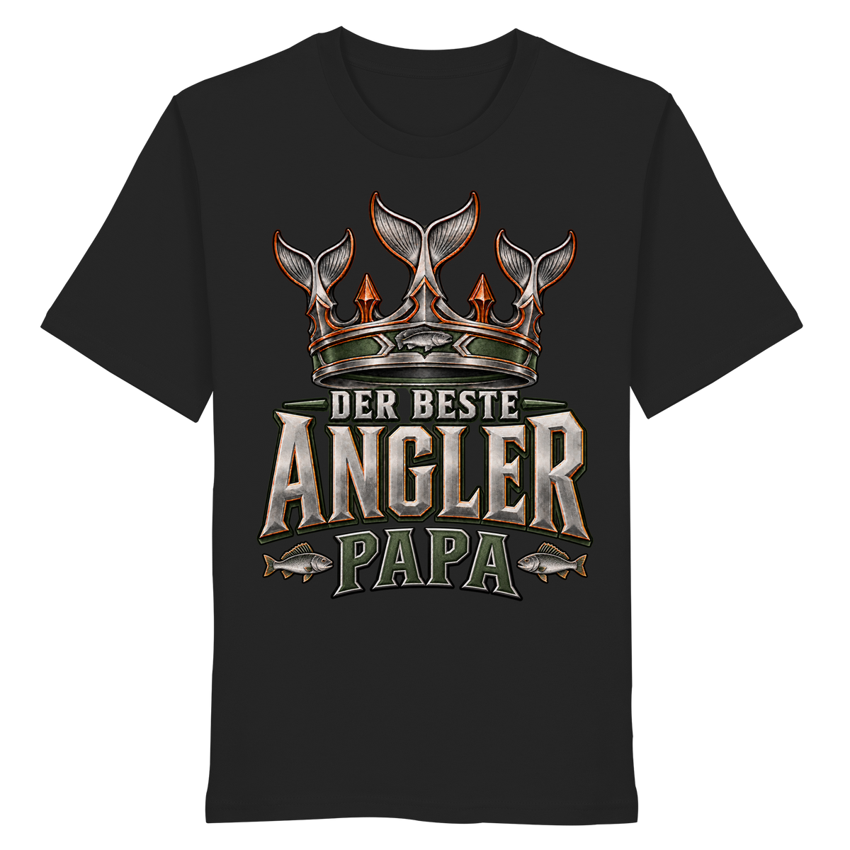 Der Beste Angler Papa - Premium-Shirt