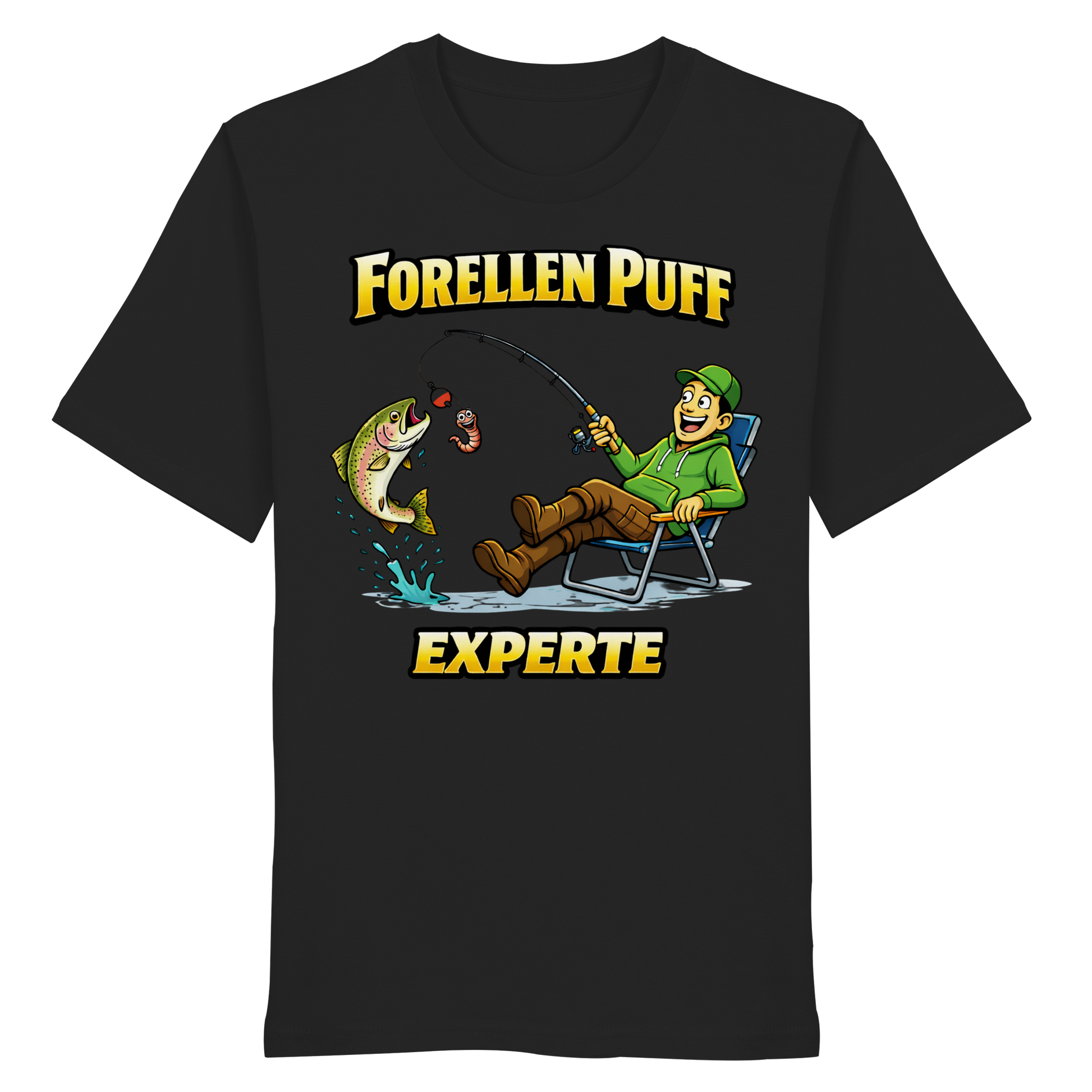 Forellen Puff Experte - Premium Shirt