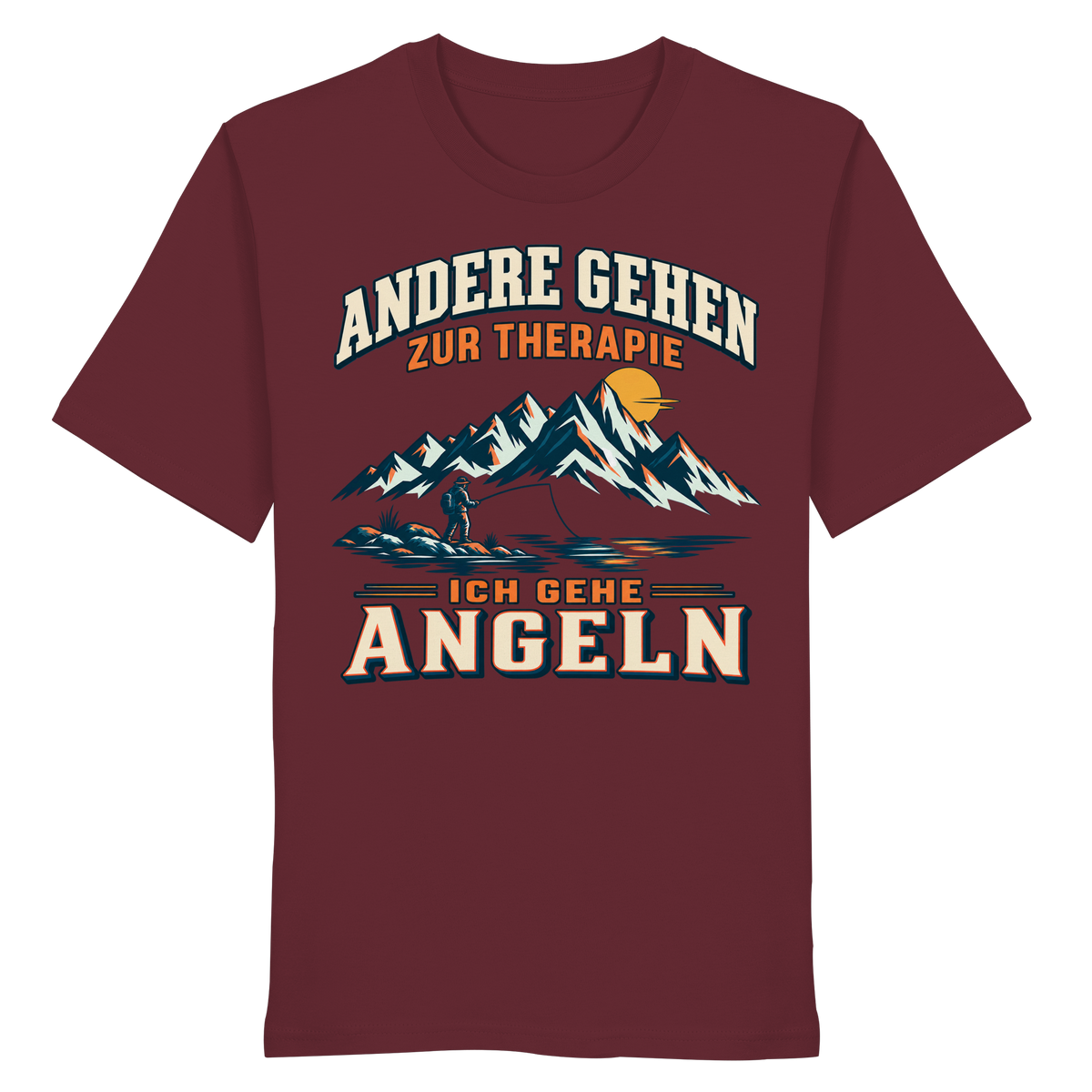 Therapie Angeln - Premium-Shirt