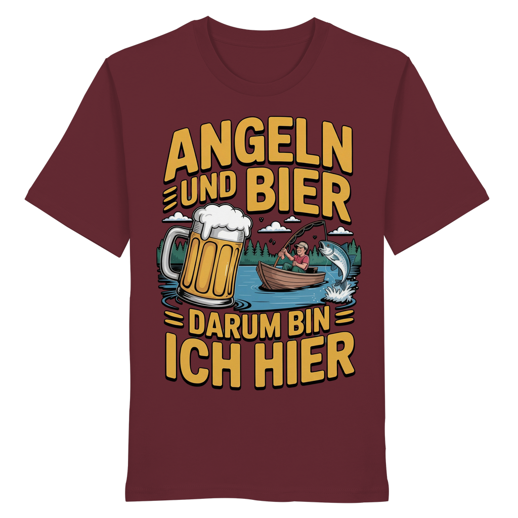 Angeln und Bier  - Premium Shirt