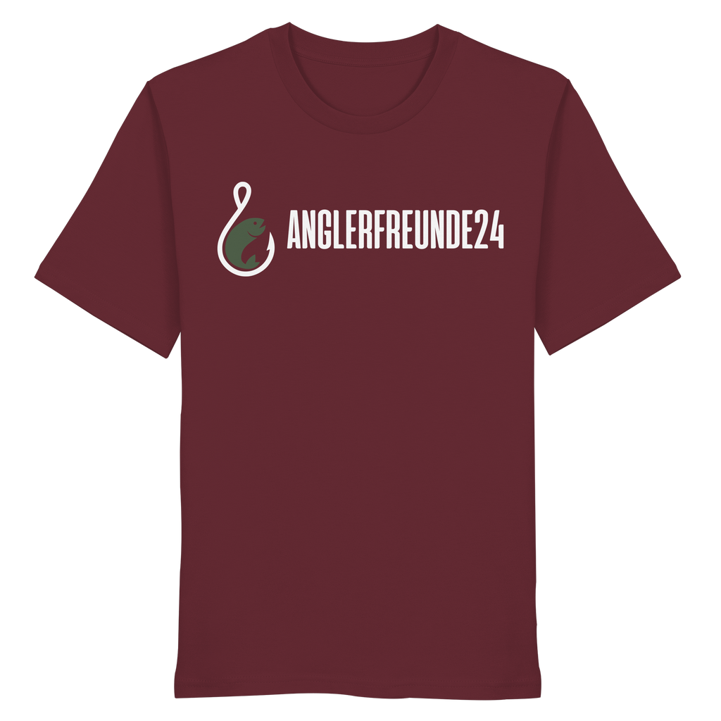 Anglerfreunde24 Weiß - Premium Shirt