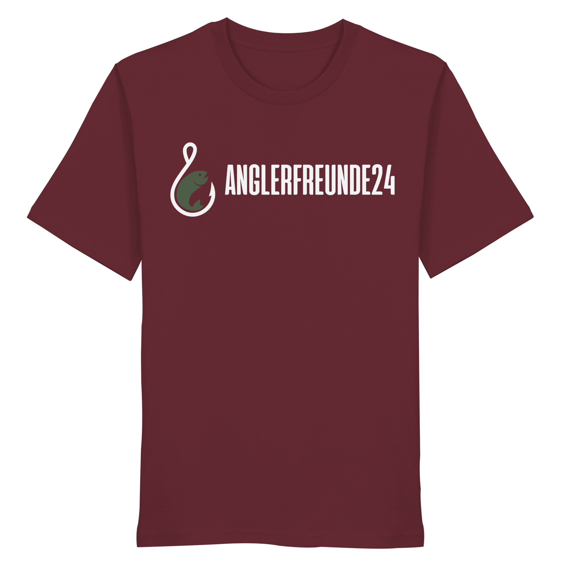 Anglerfreunde24 Weiß - Premium Shirt