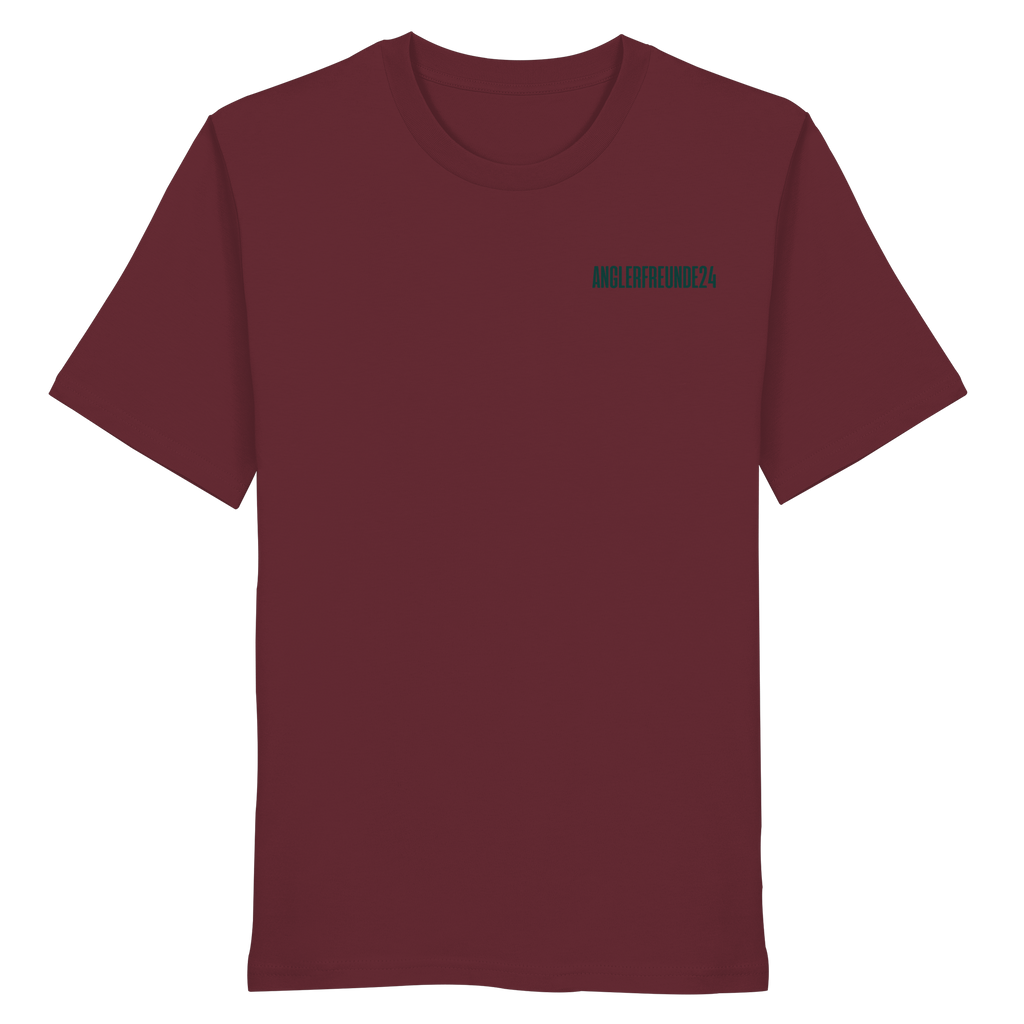 Anglerfreunde24 Logo Grün - Premium Shirt