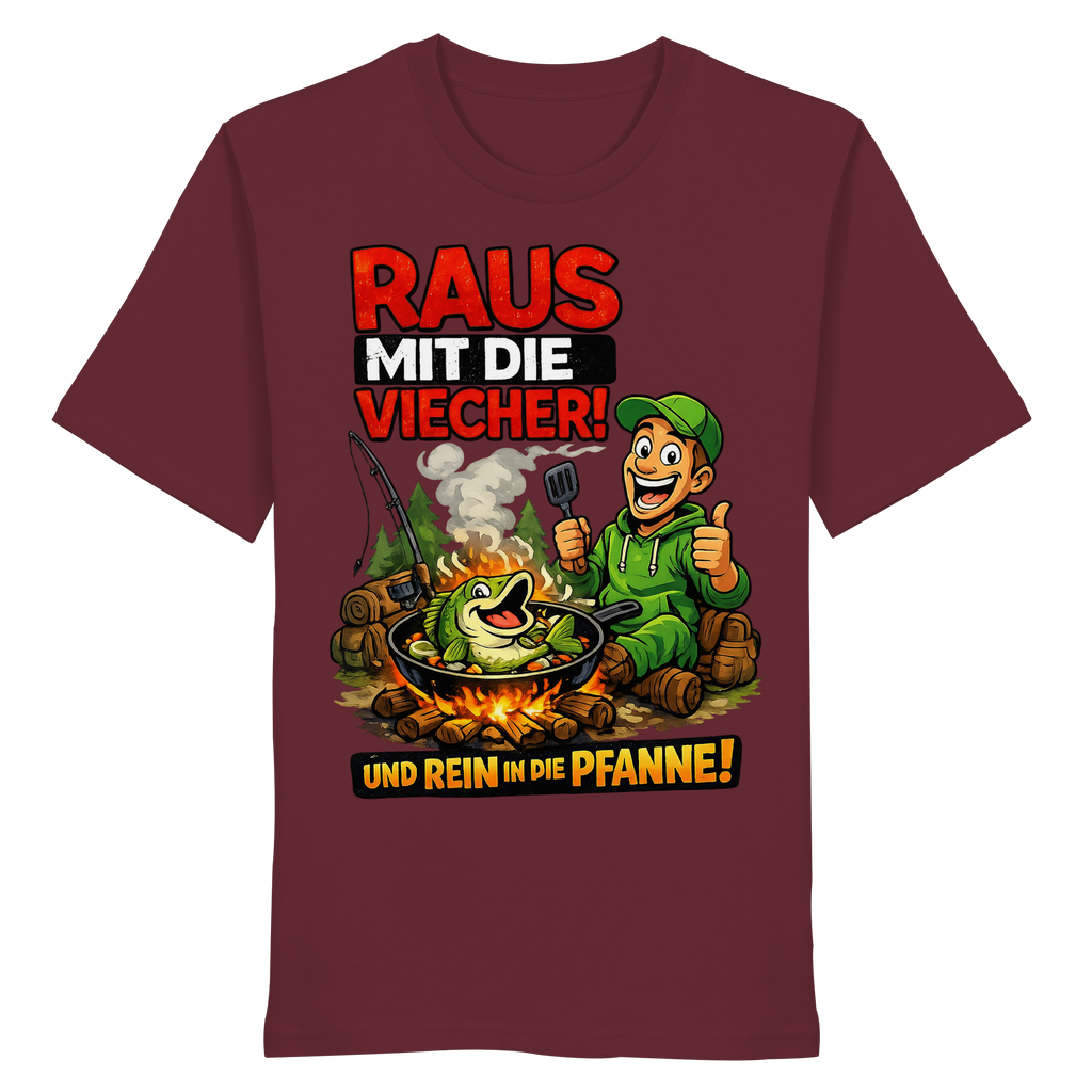 Raus Mit- Rein Pfanne - Premium Shirt