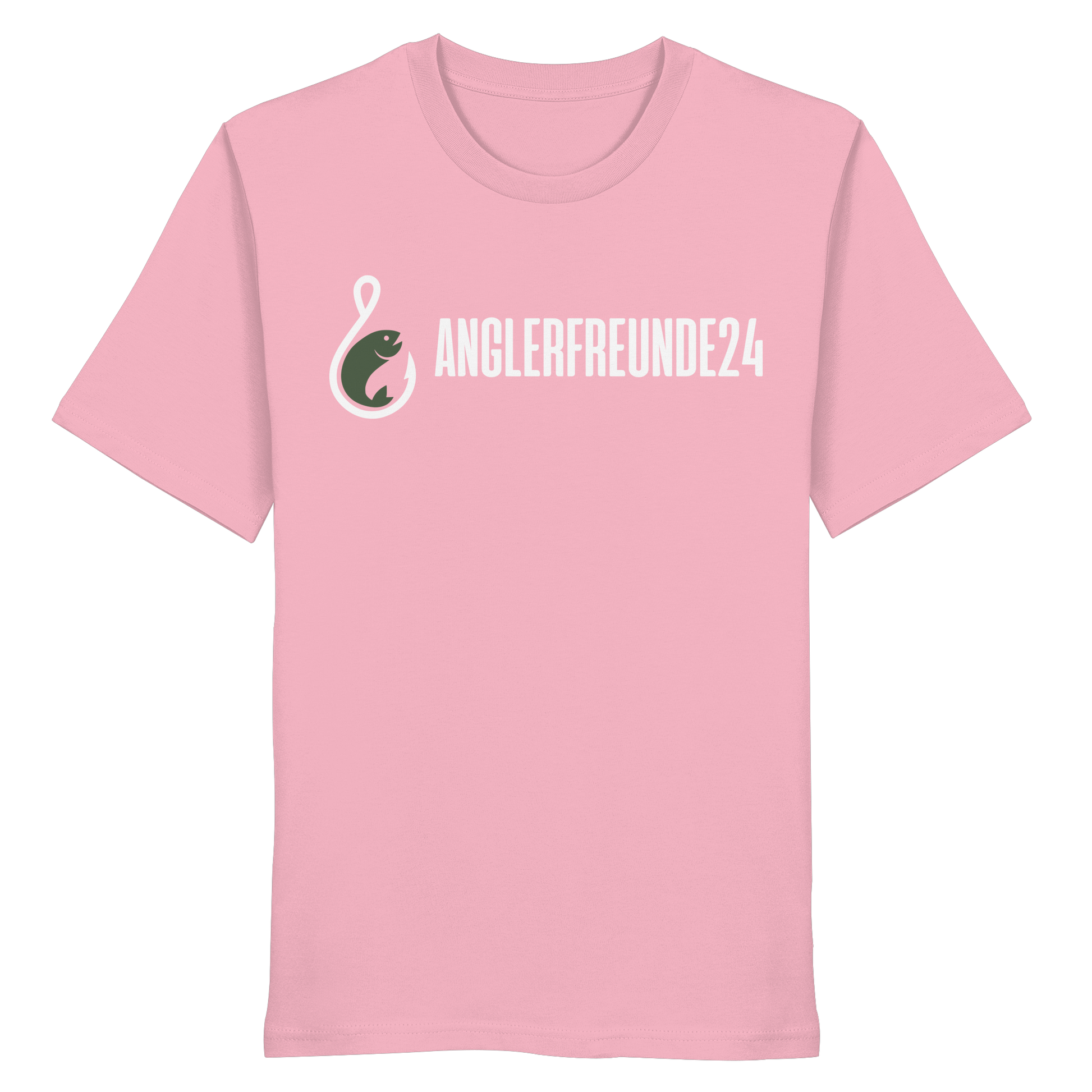 Anglerfreunde24 Weiß - Premium Shirt