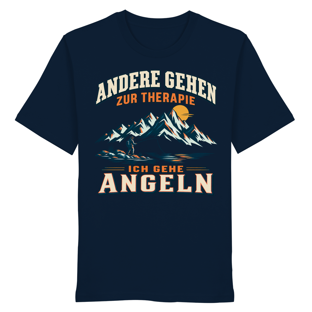 Therapie Angeln - Premium-Shirt