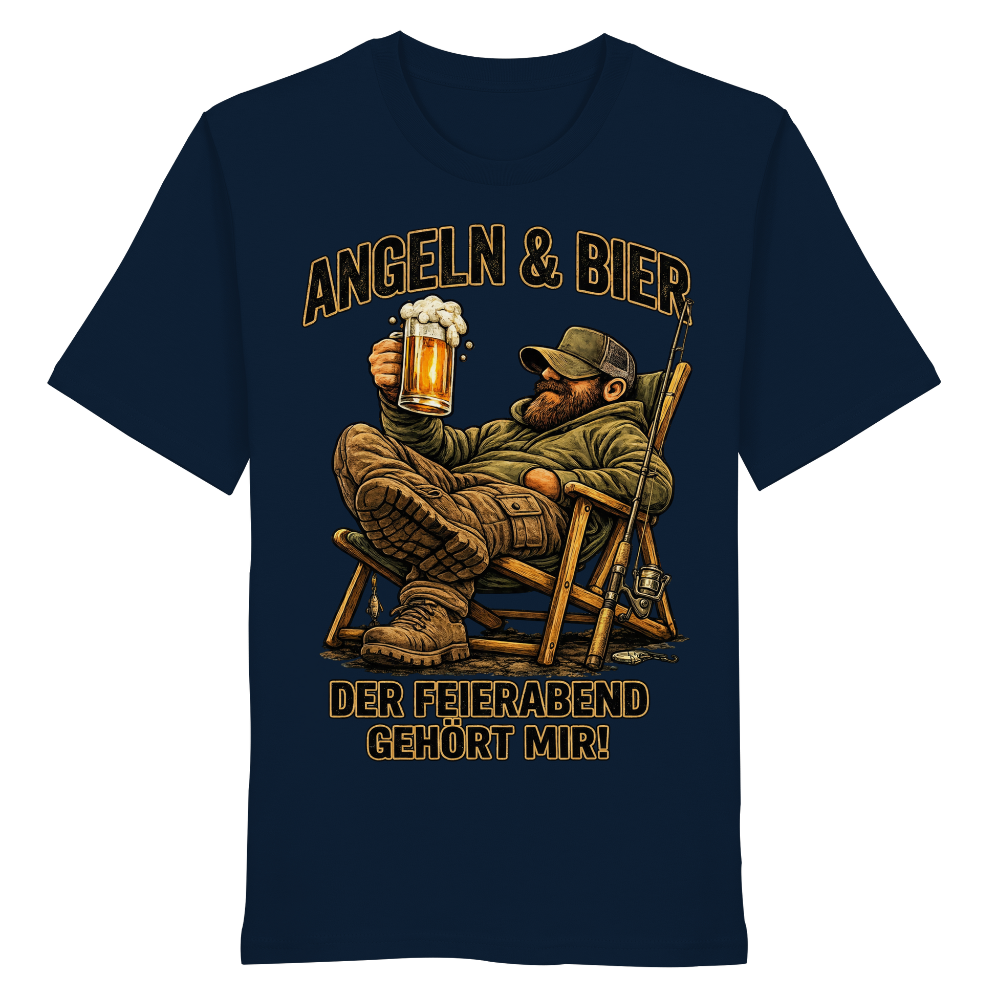 Angeln & Bier - Premium Shirt