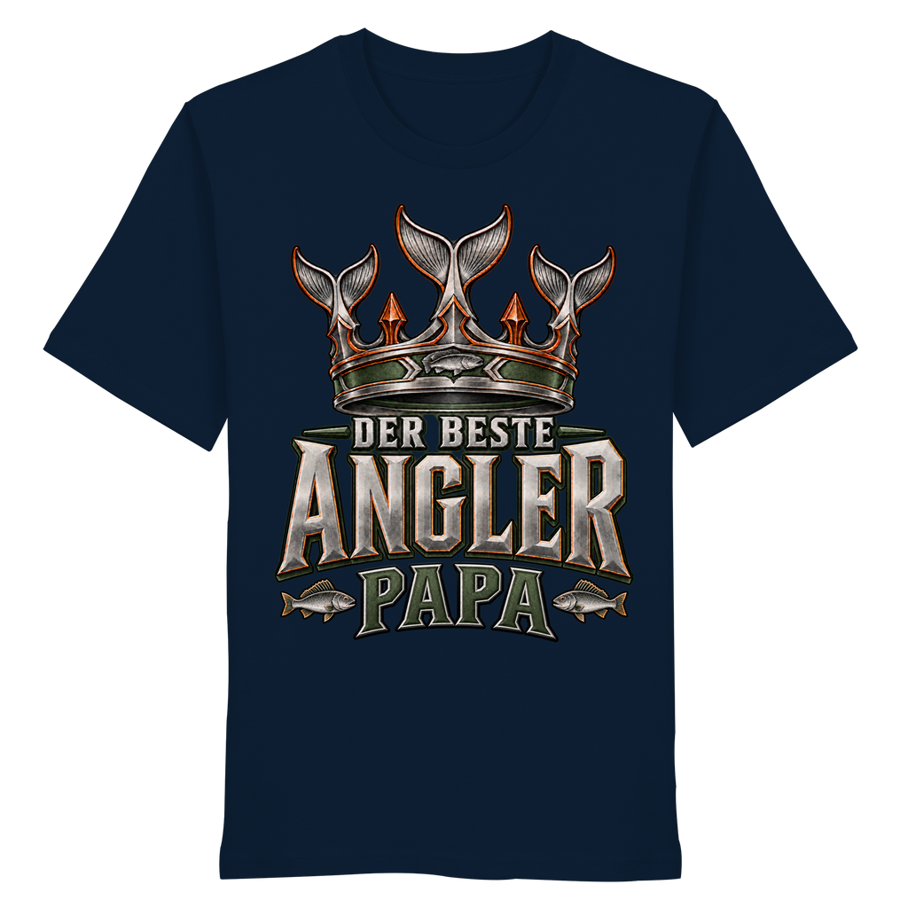 Der Beste Angler Papa - Premium-Shirt
