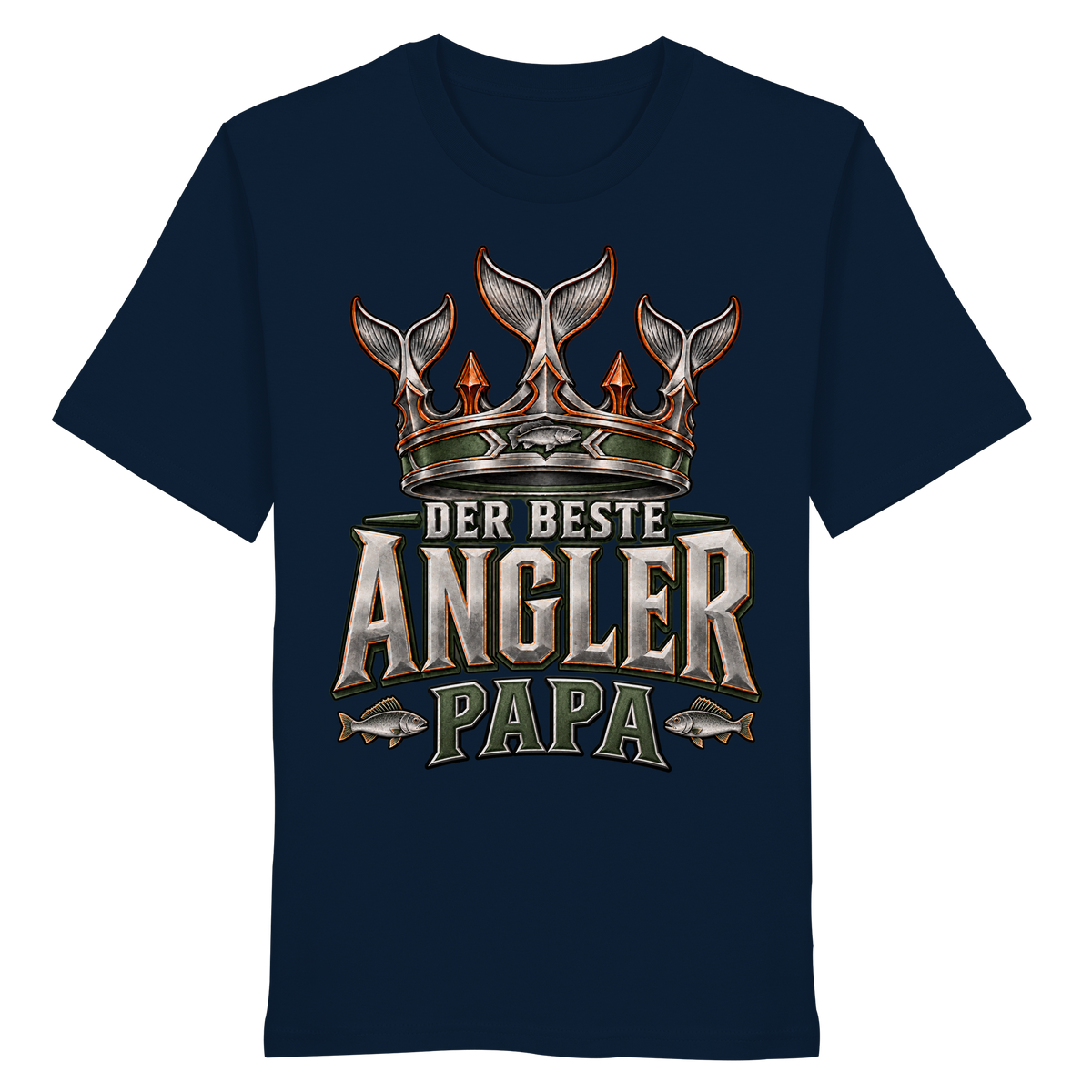 Der Beste Angler Papa - Premium-Shirt