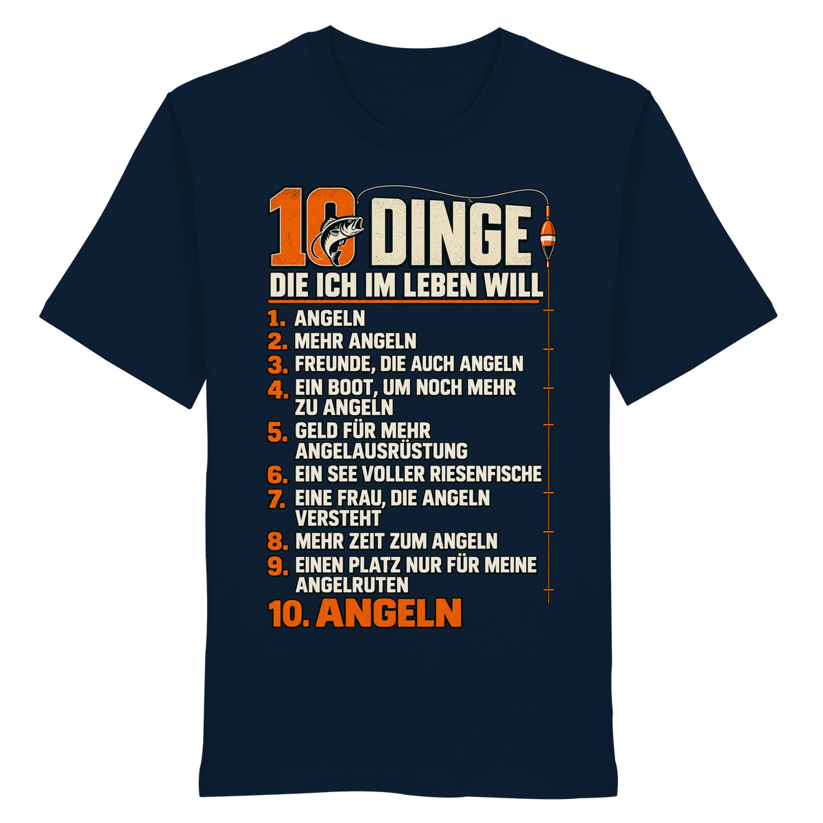 10 Dinge - Premium-Shirt