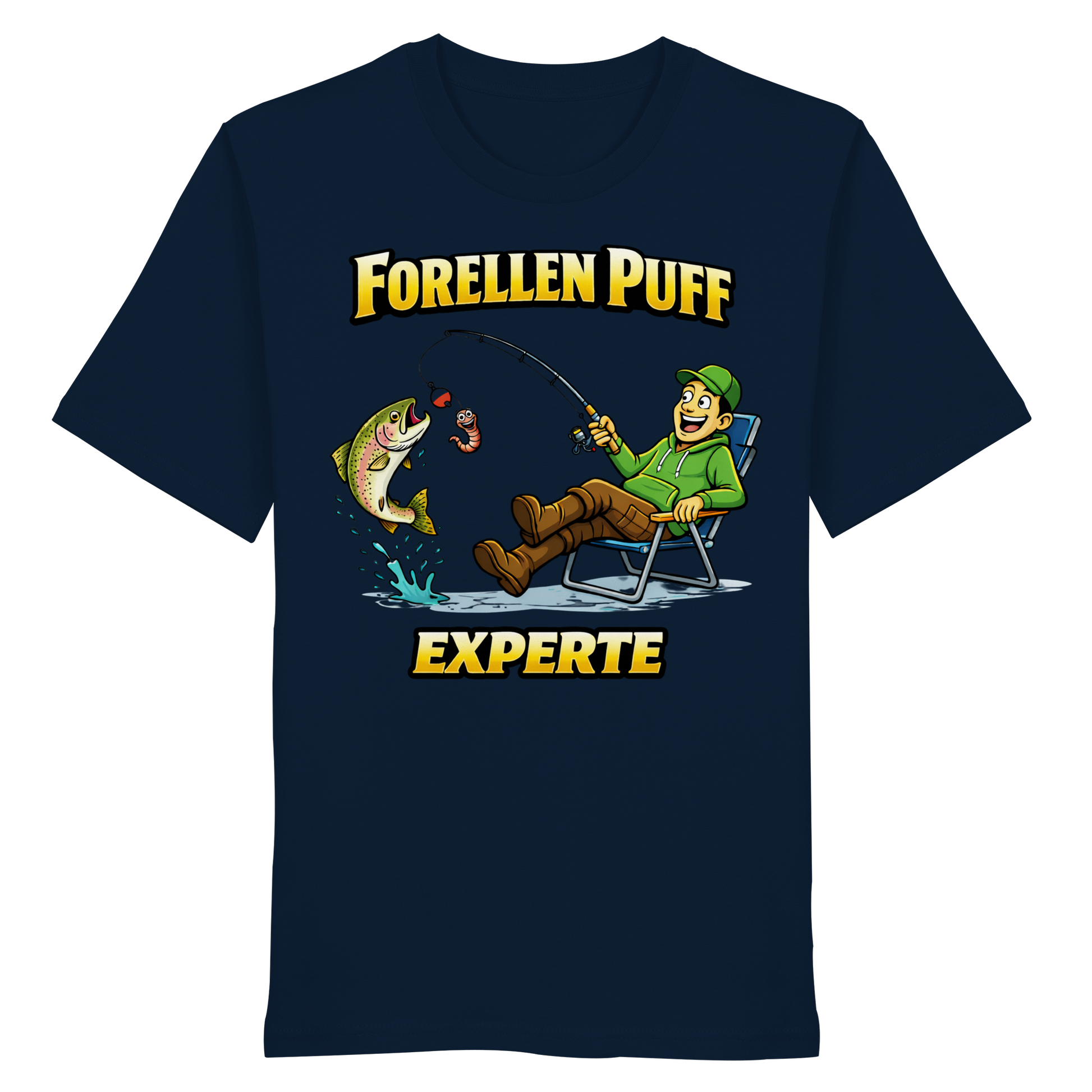 Forellen Puff Experte - Premium Shirt