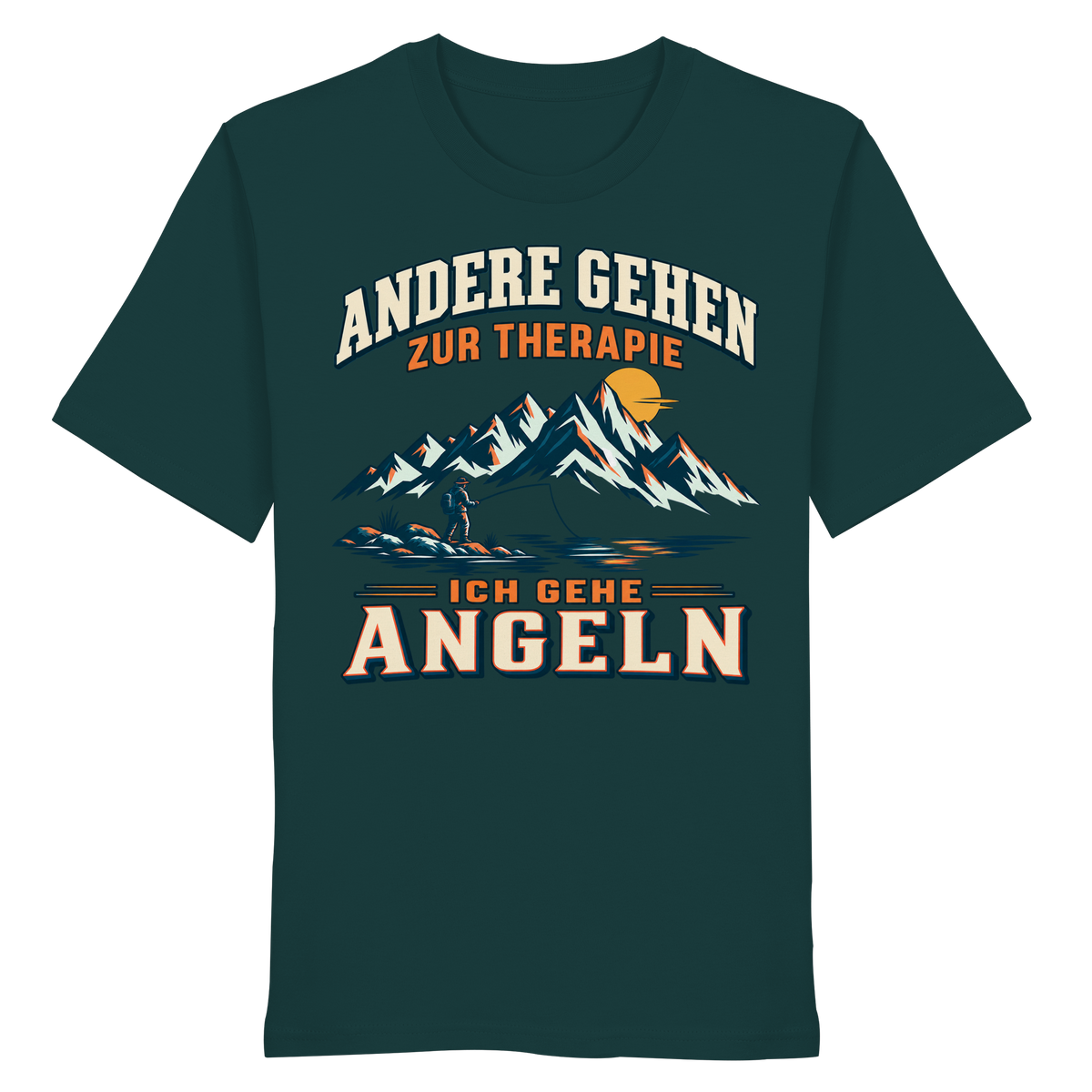 Therapie Angeln - Premium-Shirt
