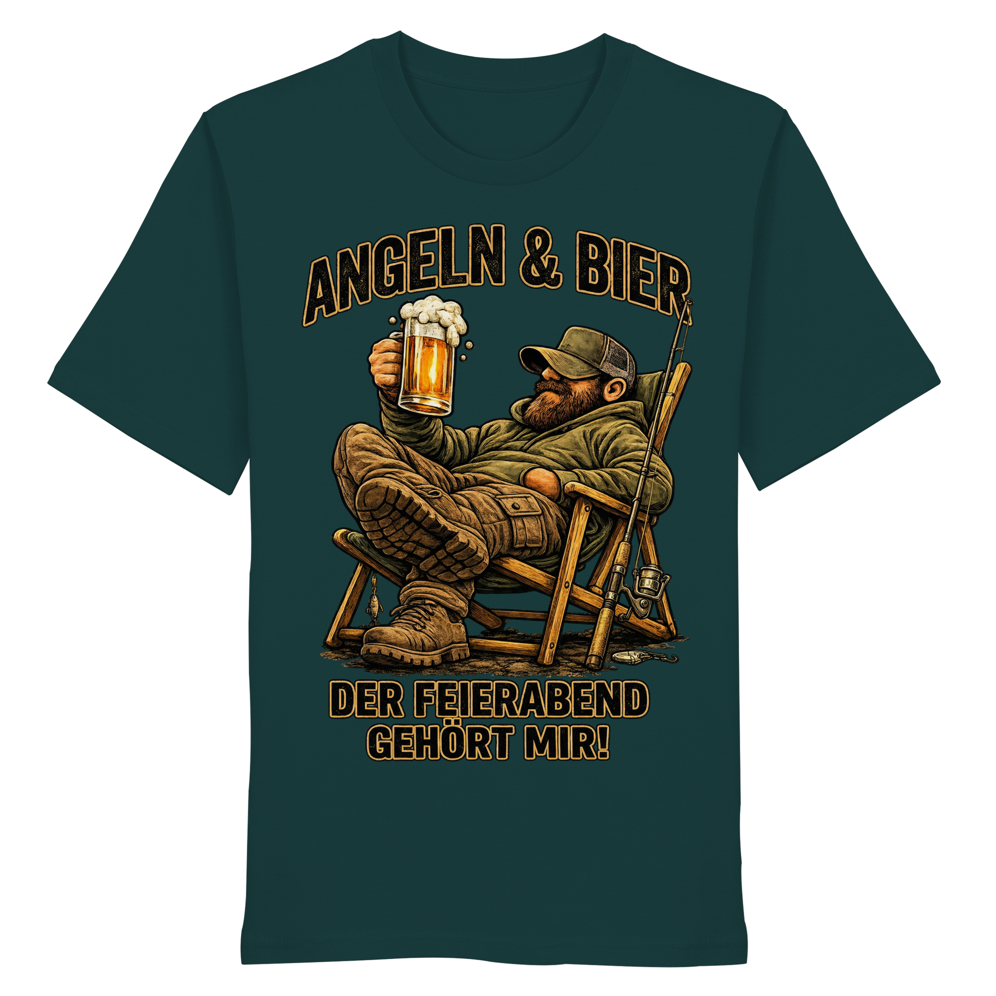 Angeln & Bier - Premium Shirt