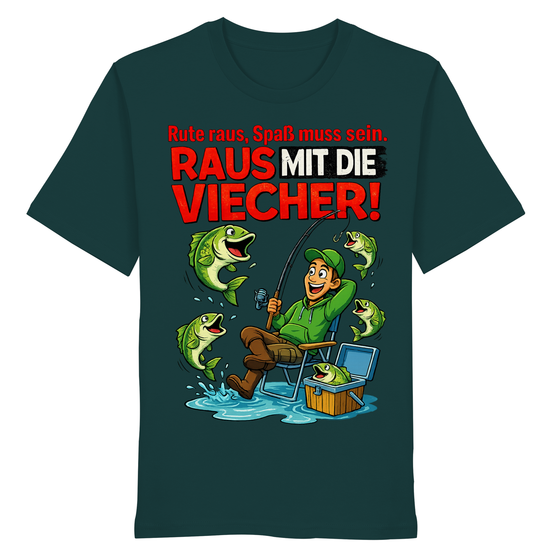 Raus Mit Die Viecher  - Premium Shirt